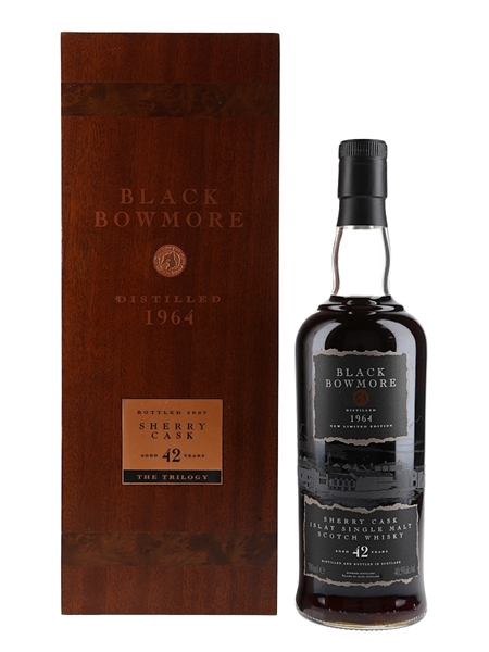 Bowmore 1964 Black Bowmore 42 Year Old Bottled 2007 - The Trilogy 70cl / 40.5%