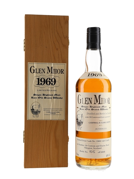 Glen Mhor 1969 Cask 1407-1409 Campbell & Clark 70cl / 45%