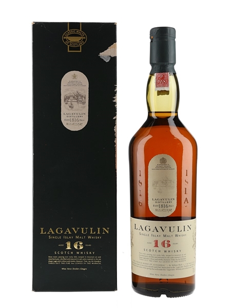 Lagavulin 16 Year Old Bottled 1990s - White Horse Distillers 70cl / 43%