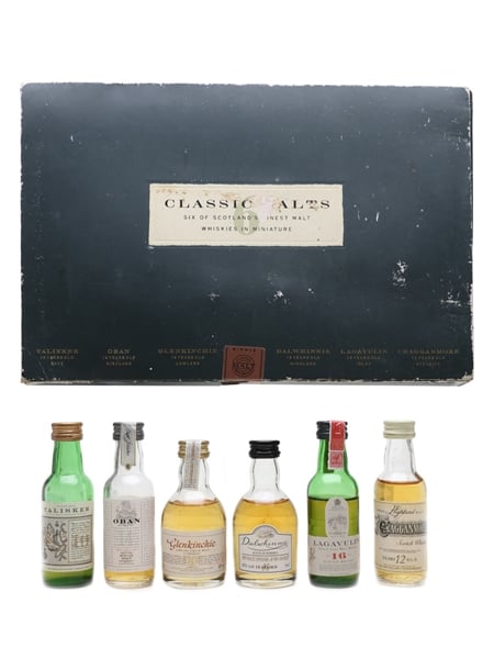 Classic Malts Whisky Miniatures Set  6 x 5cl