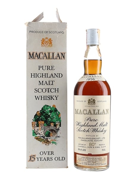 Macallan 1956 Campbell, Hope & King Bottled 1970s - Rinaldi 75cl / 45.8%