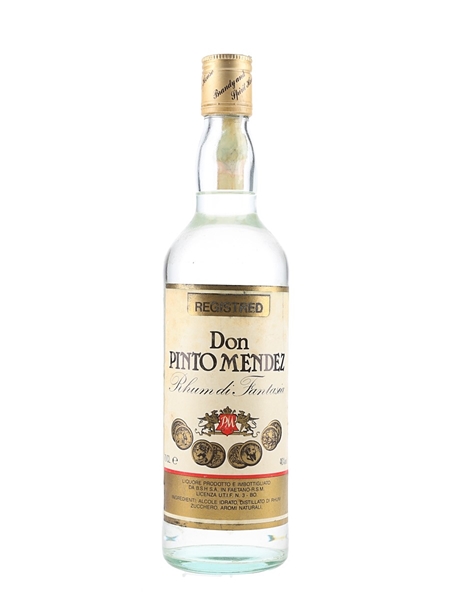 Don Pinto Mendez Rhum Di Fantasia Bottled 1990s 70cl / 40%