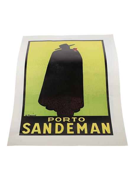 Porto Sandeman Advertisement Print 4 December 1937 28cm x 39cm