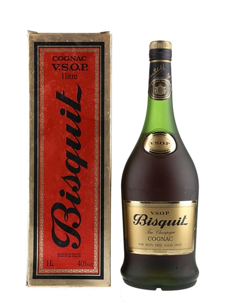 Bisquit VSOP Bottled 1980s - Duty Free 100cl / 40%