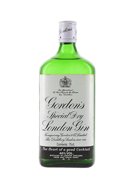 Gordon's Special Dry London Gin Bottled 1980s 75cl / 40%