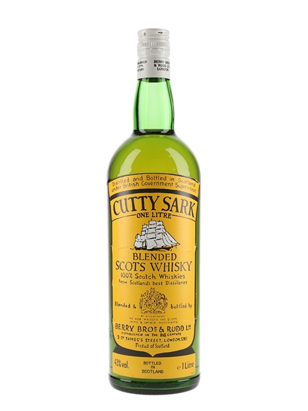 Cutty Sark Bottled 1980s 100cl / 43%