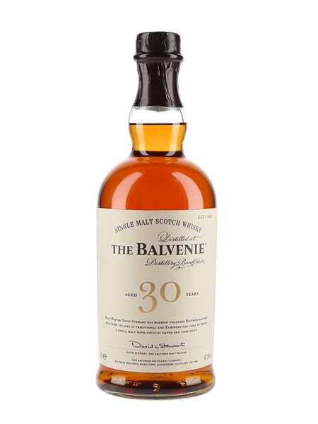 Balvenie 30 Year Old  70cl / 47.3%