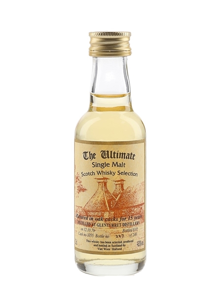 Glenturret 1979 15 Year Old Cask 1055 Bottled 1995 -  Van Wees 5cl / 43%