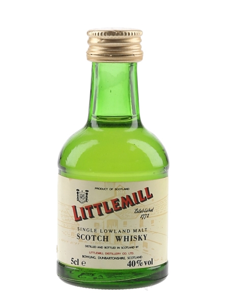 Littlemill Bottled 1990s 5cl / 40%