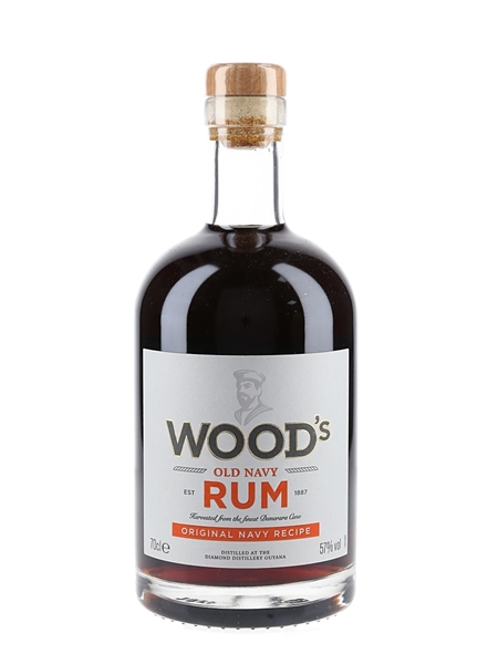 Wood's Old Navy Rum Diamond Distillery 70cl / 57%