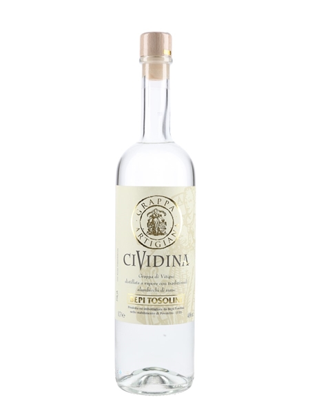 Bepi Tosolini Artigiana Cividina Grappa Di Vitigni  70cl / 40%