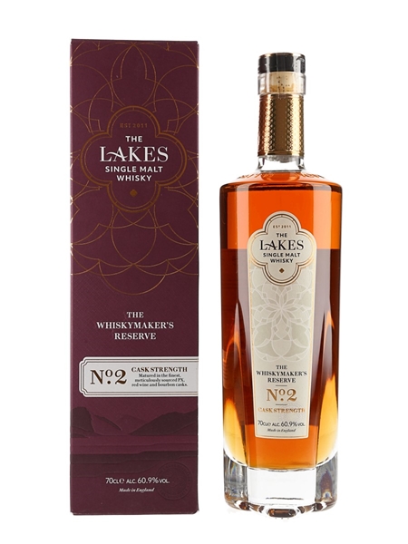 The Lakes Single Malt The Whisky Maker's Reserve No.2 Cask Strength - Lakes Distillery 70cl / 60.9%