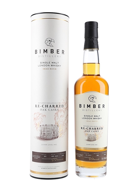 Bimber Small Batch Re-Charred Oak Casks Bottled 2019 - Batch No. 01 70cl / 51.9%