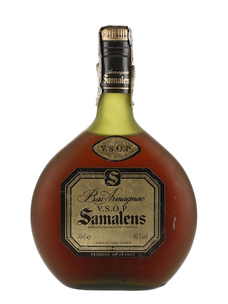 Samalens VSOP Bas Armagnac Bottled 1980s-1990s - Spanish Import 70cl / 40%