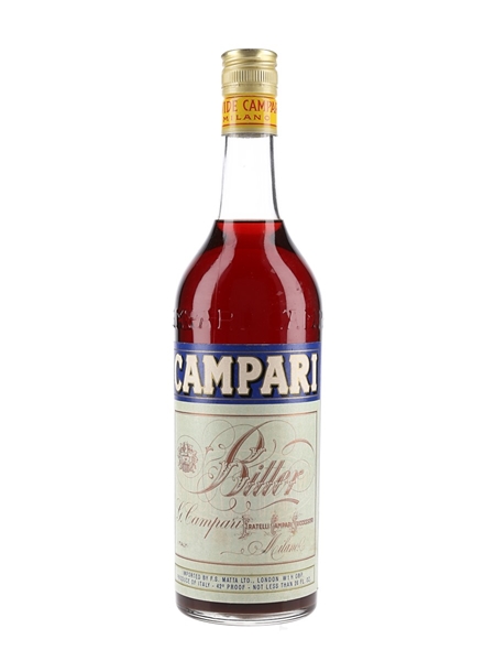 Campari Bitter Bottled 1970s - Matta 73.8cl / 24%