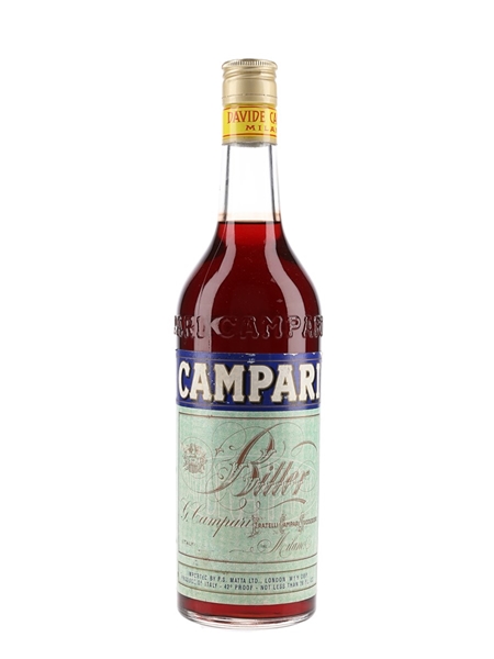 Campari Bitter Bottled 1970s - Matta 73.8cl / 24%