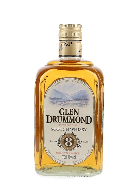 Glen Drummond 8 Year Old Bottled 1990s 70cl / 40%