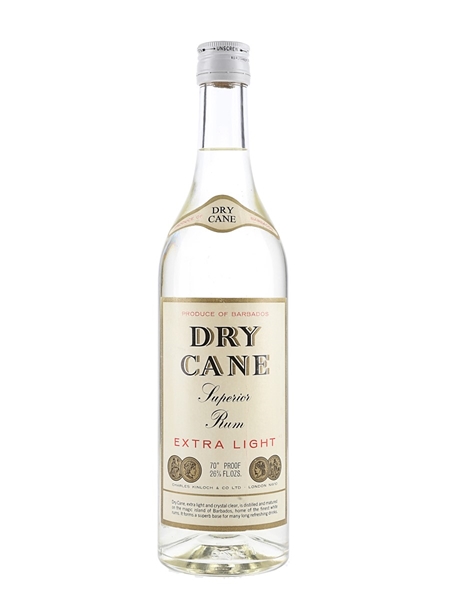 Dry Cane Extra Light Rum Bottled 1970s 75.7cl / 40%