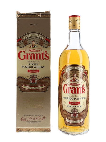 Grant's Family Reserve Bottled 1980s 75cl / 40%