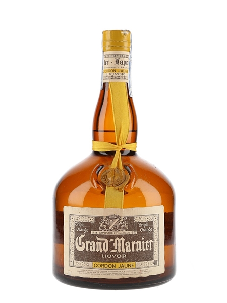 Grand Marnier Cordon Jaune Liqueur Bottled 1980s 100cl / 40%