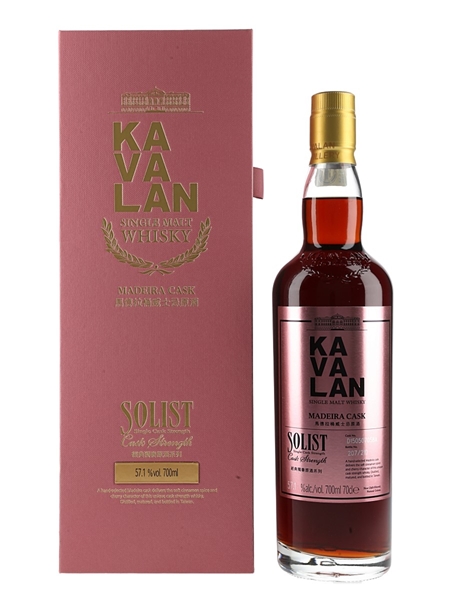 Kavalan Solist 2015 Madeira Cask Bottled 2021 70cl / 57.1%