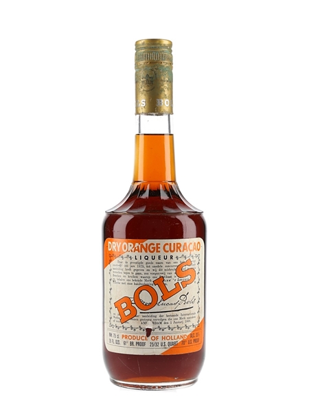 Bols Dry Orange Curacao Bottled 1980s 75cl / 35%