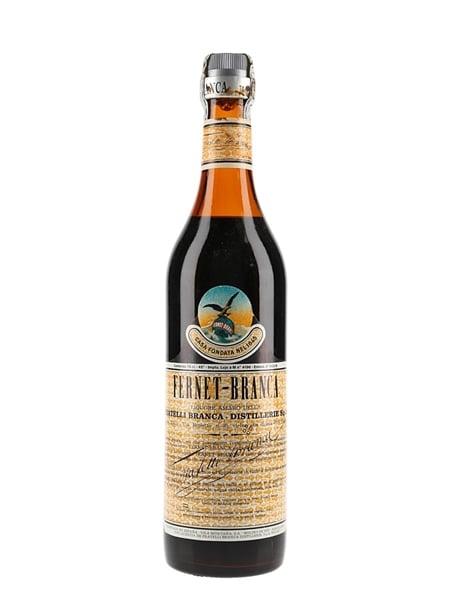 Fernet Branca Bottled 1980s - Spain 75cl / 45%