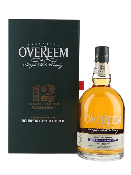 Overeem 12 Year Old Distillers Reserve Cask No. 064 Bourbon Cask Matured 70cl / 46%