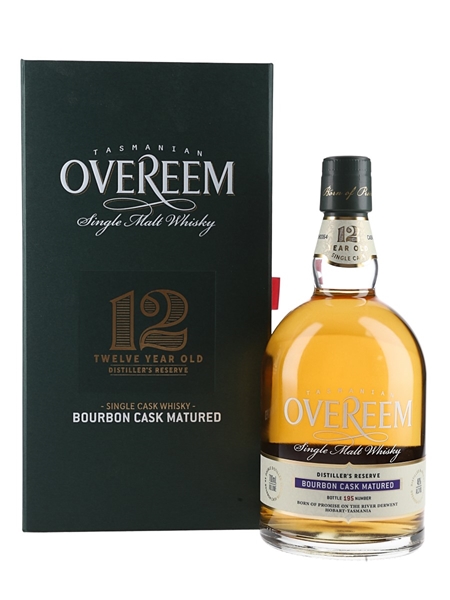 Overeem 12 Year Old Distillers Reserve Cask No. 064 Bourbon Cask Matured 70cl / 46%