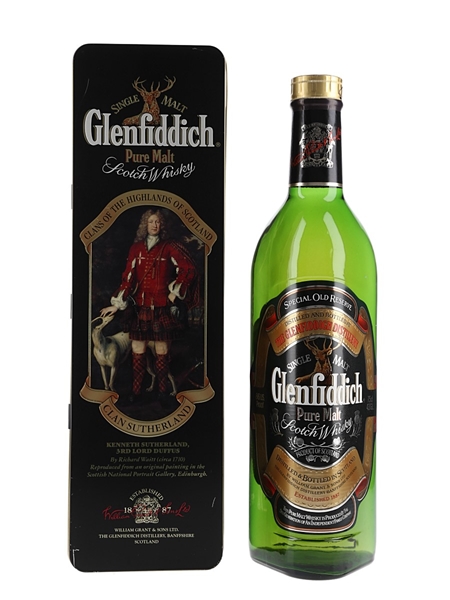 Glenfiddich Special Old Reserve Clans Of The Highlands - Clan Sutherland 75cl / 43%