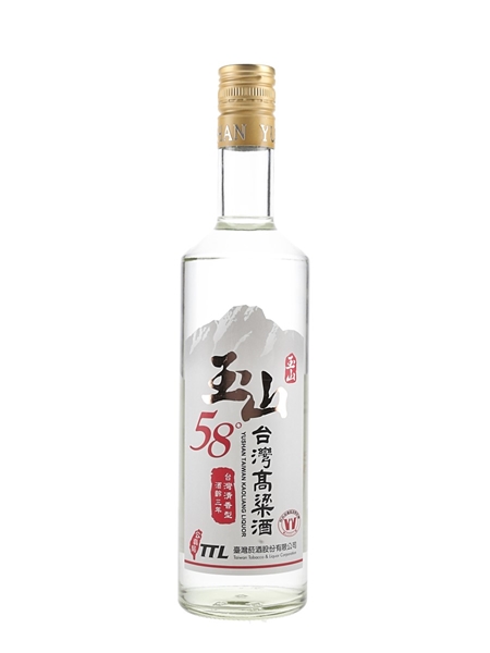 Yushan Kaoliang Liquor Bottled 2021 - Taiwan 60cl / 58%