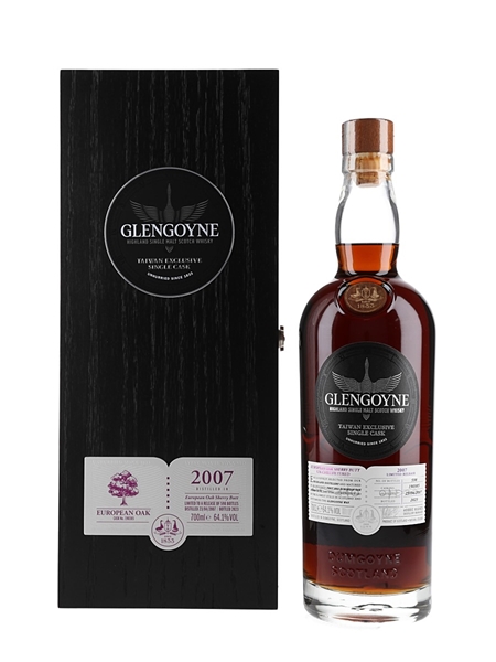 Glengoyne 2007 Taiwan Exclusive Single Cask Bottled 2023 70cl / 64.1%