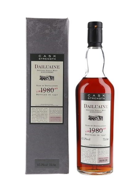 Dailuaine 1980 Bottled 1997 - Flora & Fauna 70cl / 63%