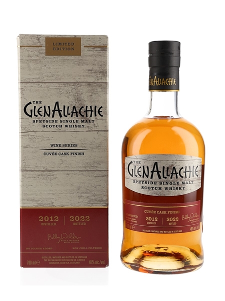 Glenallachie 2012 9 Year Old Wine Series Bottled 2022 - Cuvée Cask Finish 70cl / 48%