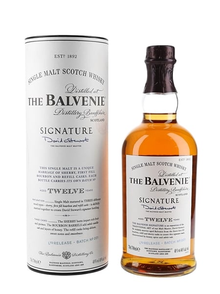 Balvenie 12 Year Old Signature Limited Edition Batch #1 70cl / 40%