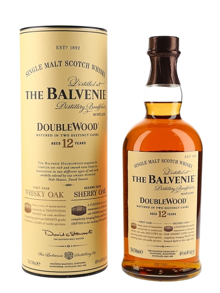 Balvenie 12 Year Old Doublewood  70cl / 40%