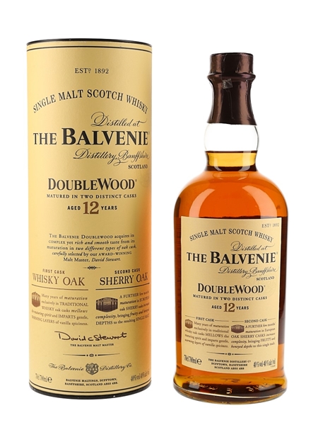 Balvenie 12 Year Old Doublewood  70cl / 40%