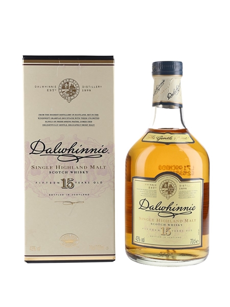 Dalwhinnie 15 Year Old Bottled 2000s 70cl / 43%