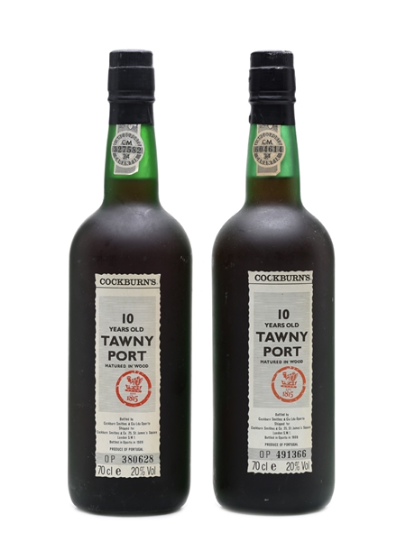 Cockburn's 10 Years Old Tawny Port 2 x 70cl 