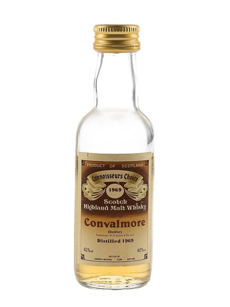 Convalmore 1969 Connoisseurs Choice Bottled 1980s - Gordon & MacPhail 5cl / 40%