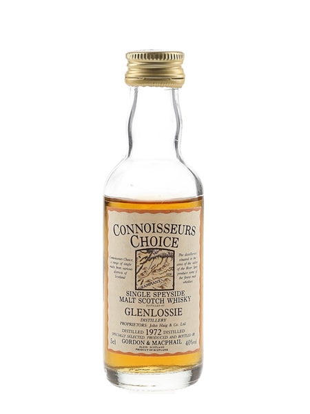 Glenlossie 1972 Connoisseurs Choice Bottled 1990s - Gordon & MacPhail 5cl / 40%