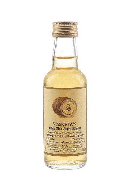 Dufftown 1979 15 Year Old Bottled 1995 - Signatory Vintage 5cl / 43%