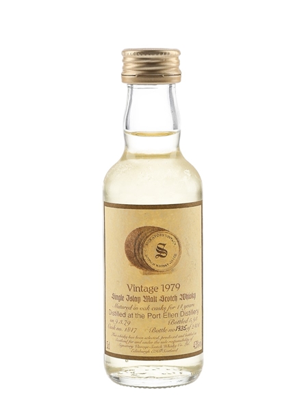 Port Ellen 1979 14 Year Old Bottled 1993 - Signatory Vintage 5cl / 43%