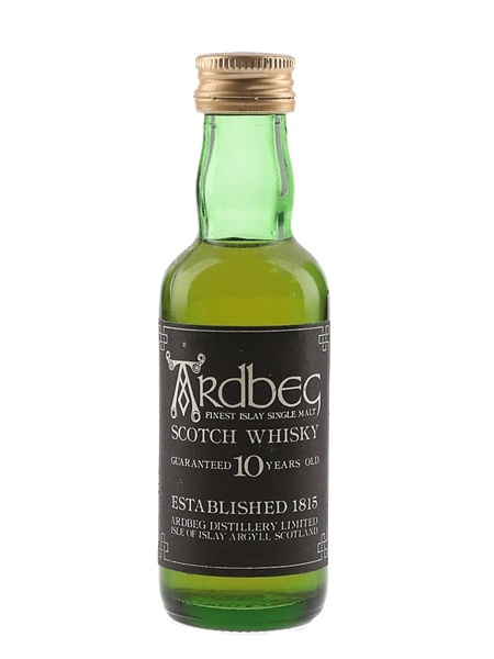 Ardbeg 10 Year Old Bottled 1970s 5cl