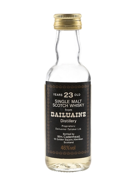 Dailuaine 23 Year Old Bottled 1980s - Cadenhead's 5cl / 46%