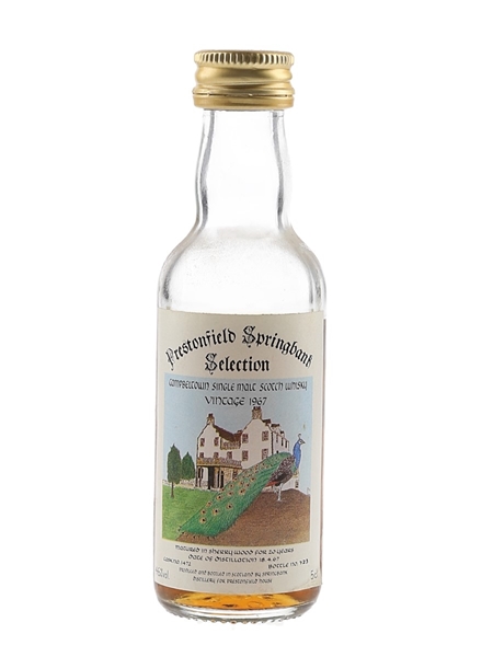 Prestonfield Campbeltown 1967 Springbank 20 Year Old 5cl / 46%