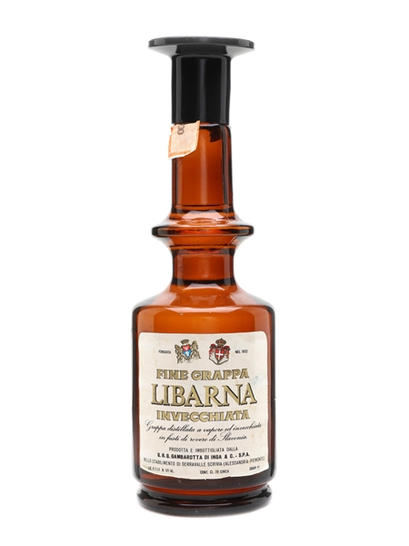 Libarna Fine Grappa Invecchiata Bottled 1970s 70cl / 42%