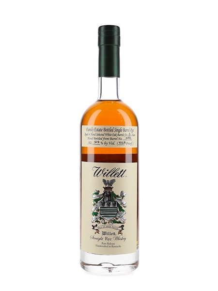 Willett 6 Year Old Single Barrel No.3085 Berry Bros & Rudd 70cl / 51.9%