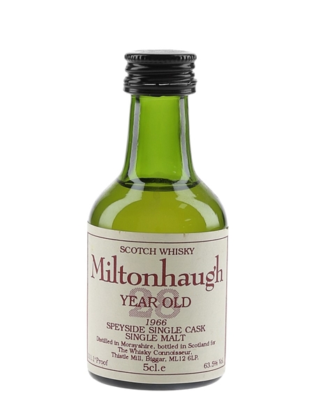 Miltonhaugh 1966 28 Year Old The Whisky Connoisseur 5cl / 63.5%