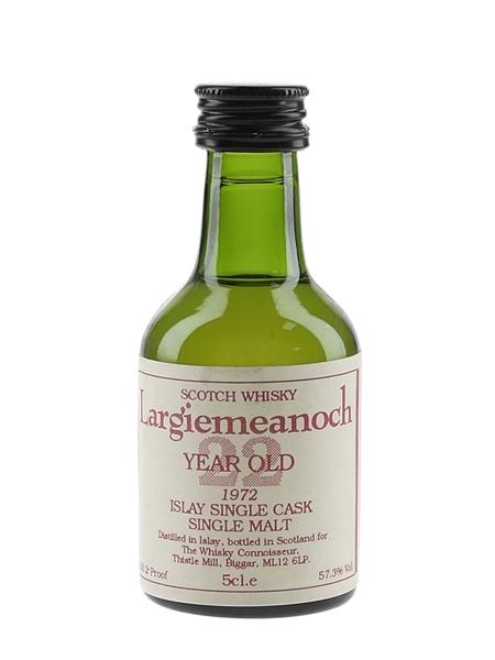 Largiemeanoch 1972 22 Year Old The Whisky Connoisseur 5cl / 57.3%